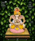 15INCH Parvatinandana Eco-Friendly Ganpati | Plant-A-Ganesha