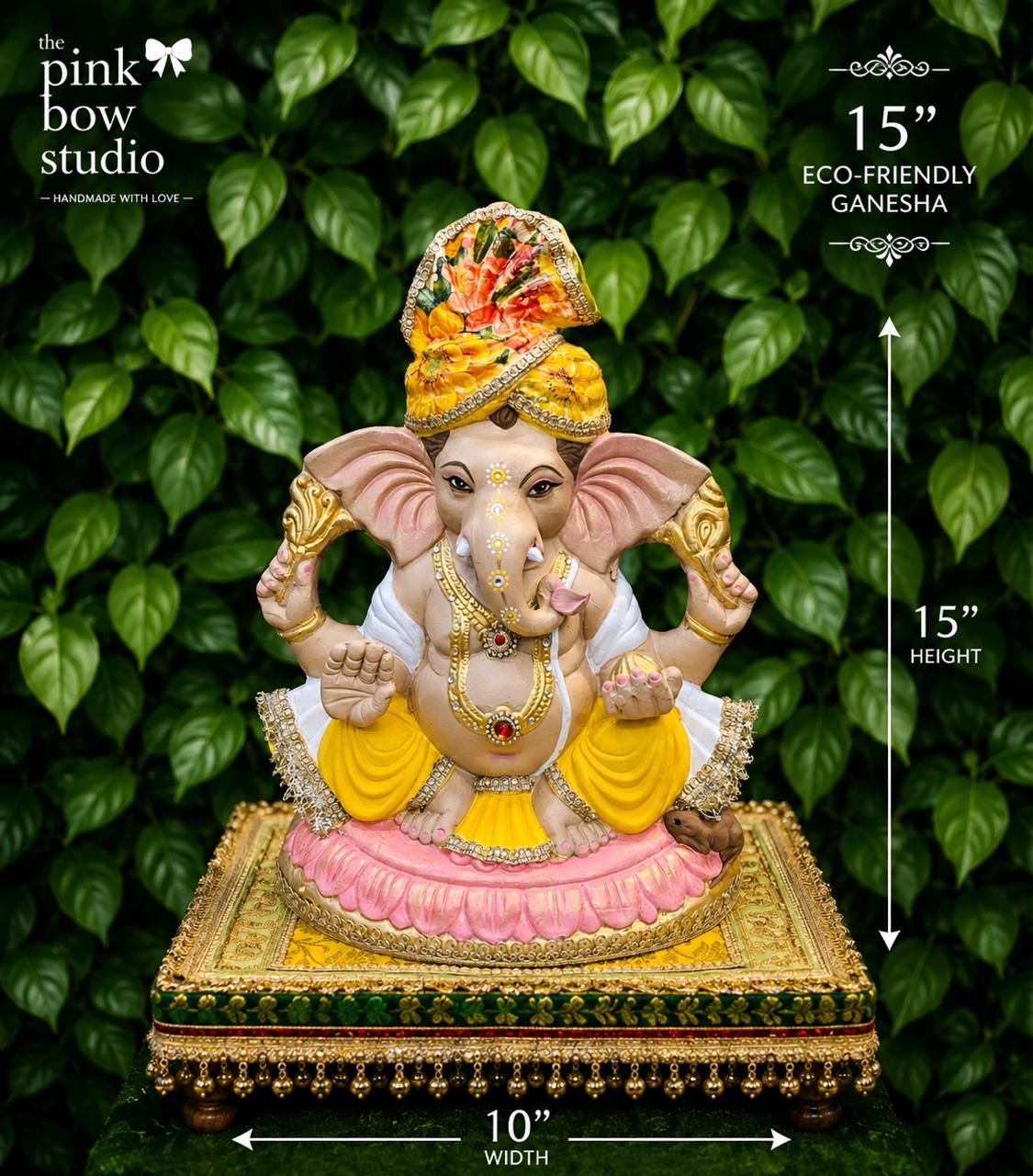 15INCH Parvatinandana Eco-Friendly Ganpati | Plant-A-Ganesha