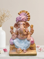 Handcrafted Pastel Ganpati Bappa Idol