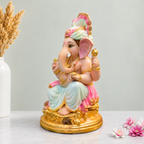 Eco-Friendly Pastel Ganesh Murti