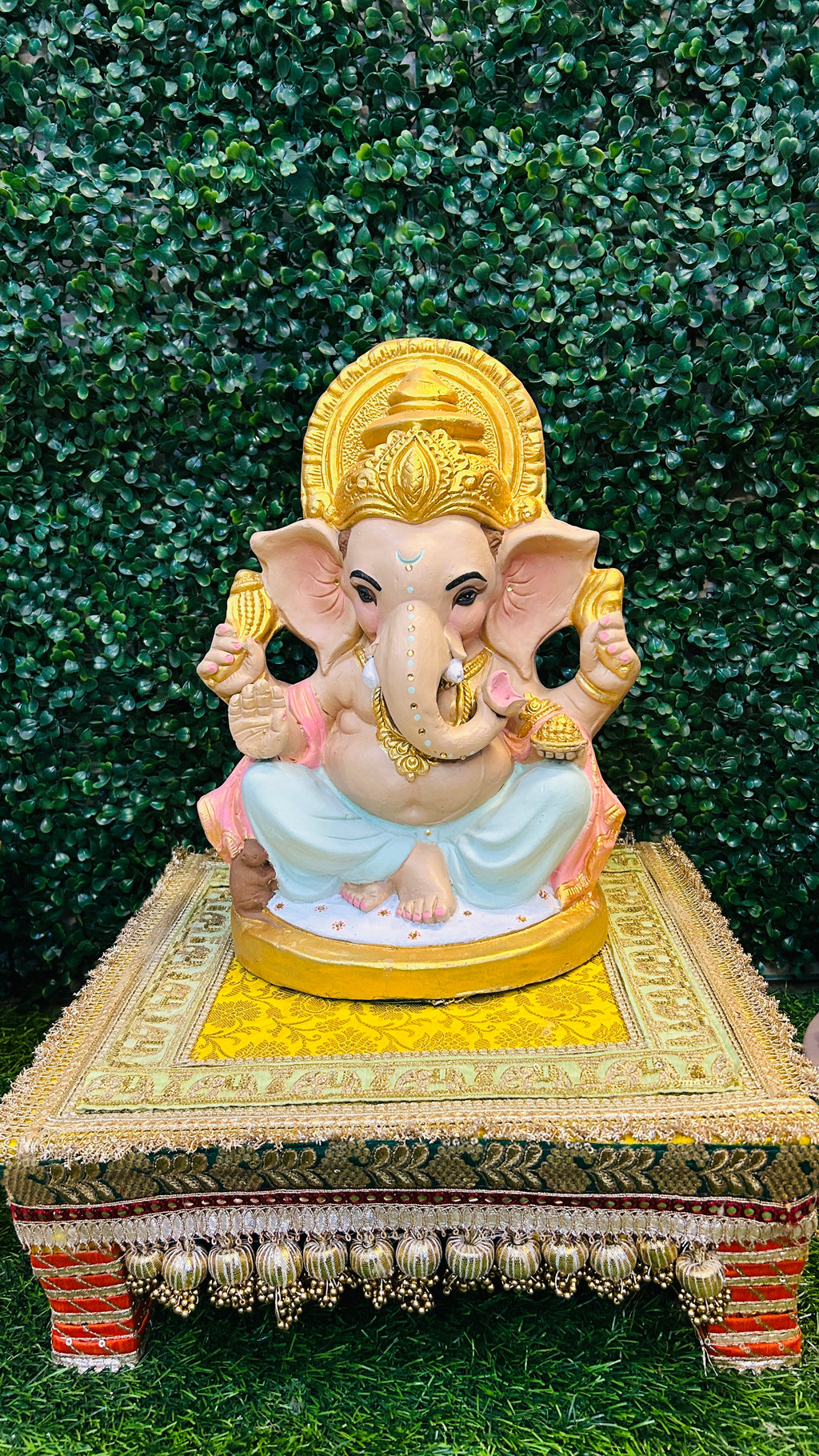 Beautiful Ganesha idol for home and office decor.
