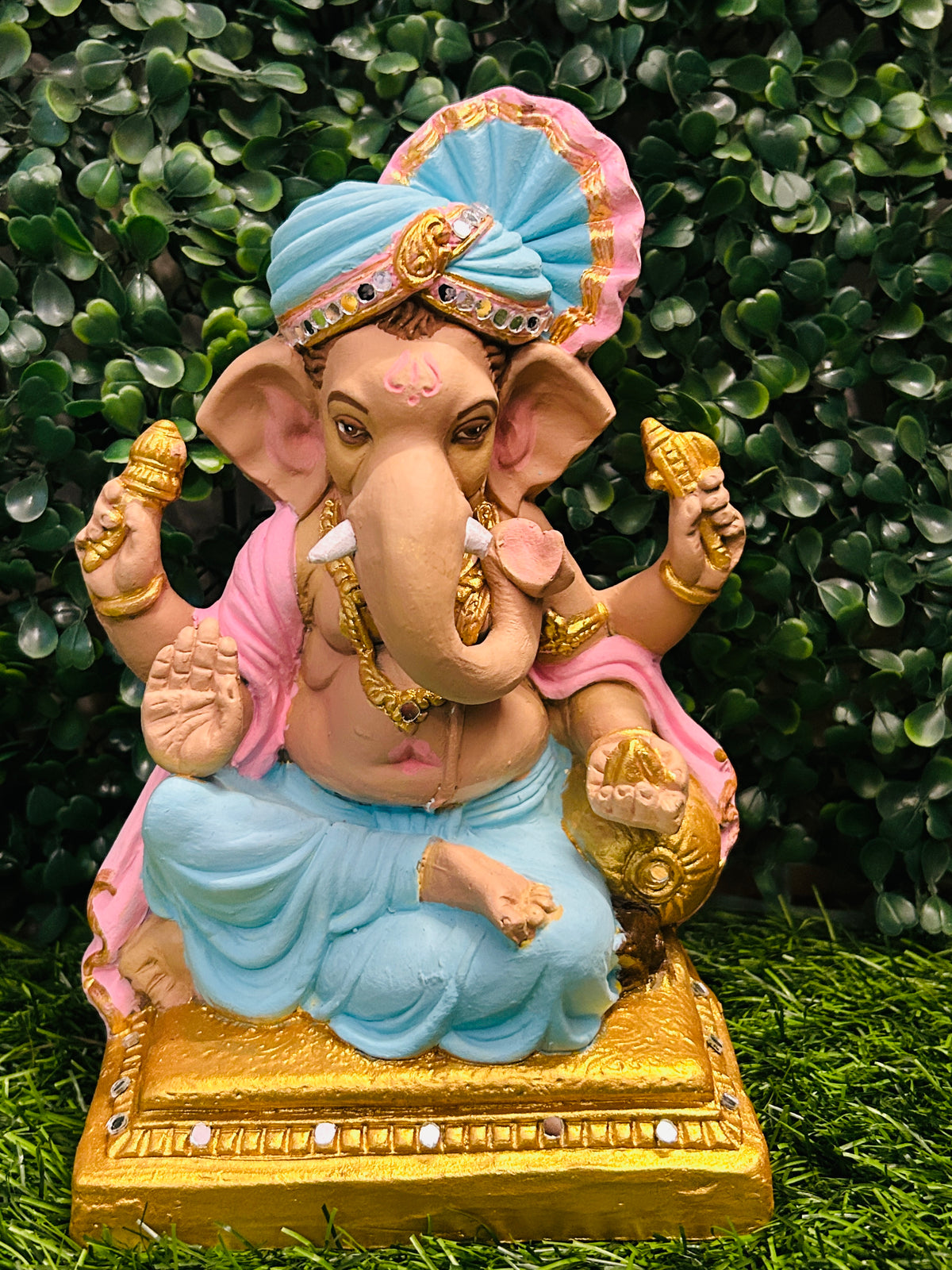 10INCH Lambodara Eco-Friendly Ganpati | Plant-A-Ganesha