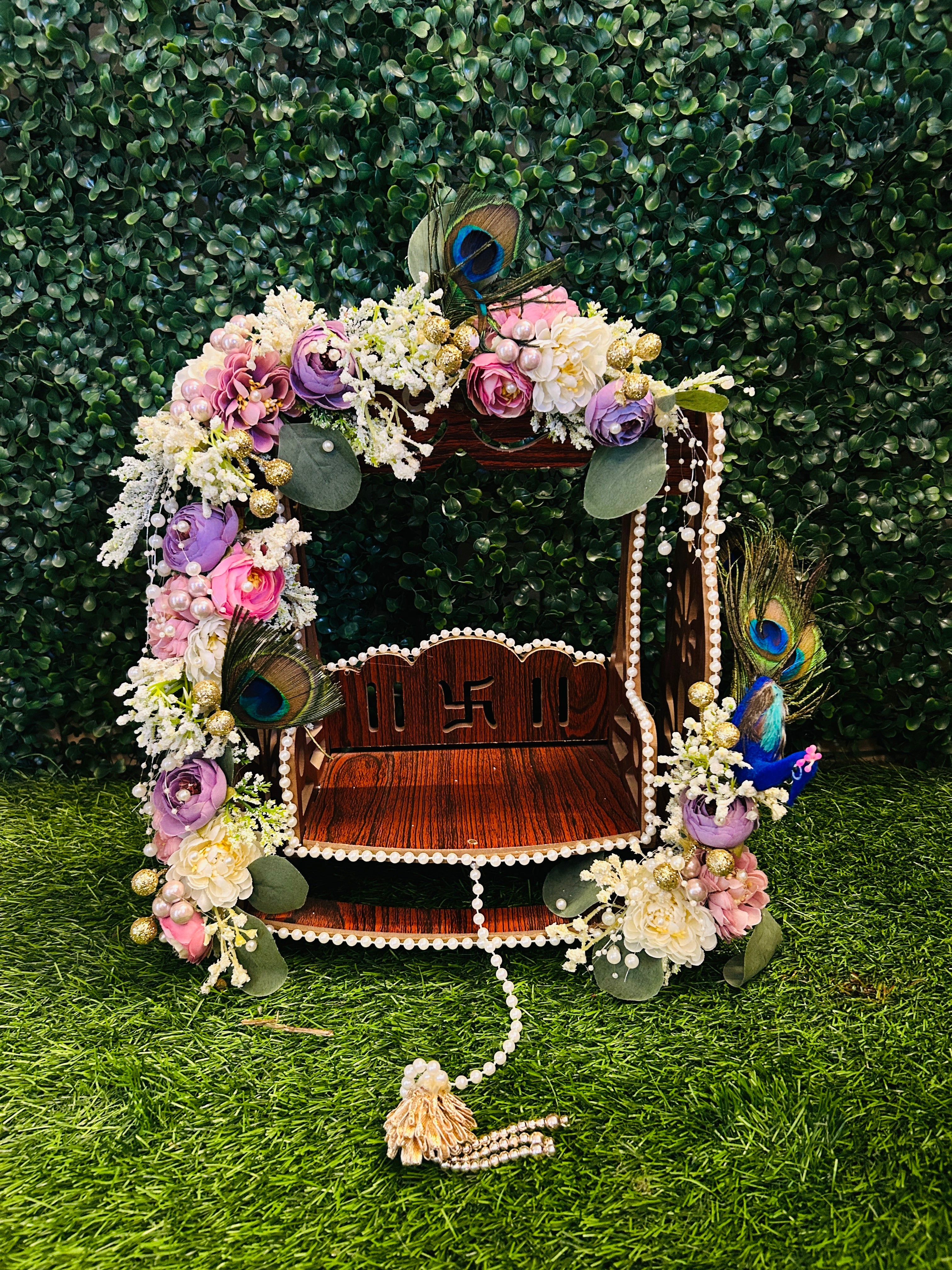 Royal Peacock Blossom Swing