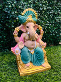 10INCH Bhalachandra Eco-Friendly Ganpati | Plant-A-Ganesha