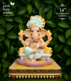 Majestic Eco-Friendly Pheta Ganesha