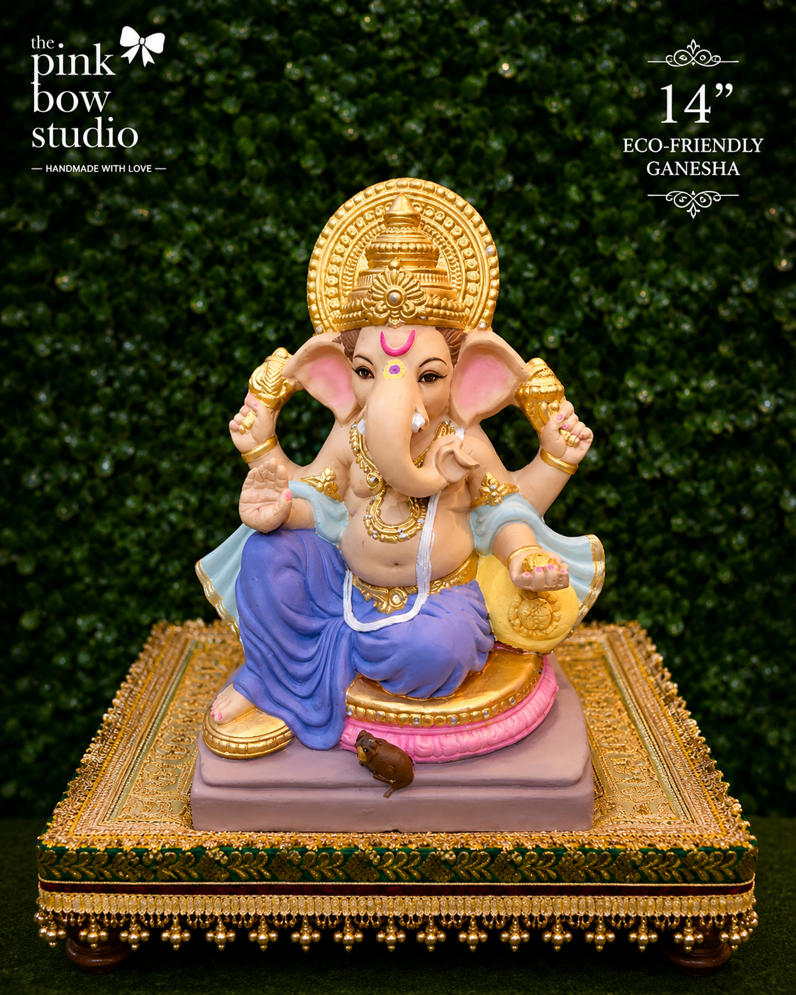 Divine Eco-Friendly Ganesha Idol