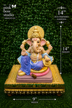 Divine Eco-Friendly Ganesha Idol