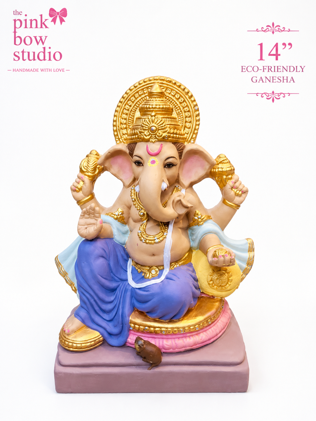 Divine Eco-Friendly Ganesha Idol