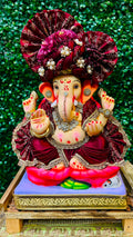 16 INCH Skandapurvaja Eco-Friendly Ganpati | Plant-A-Ganesha