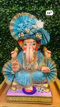 15INCH Bhalachandra Eco-Friendly Ganpati | Plant-A-Ganesha