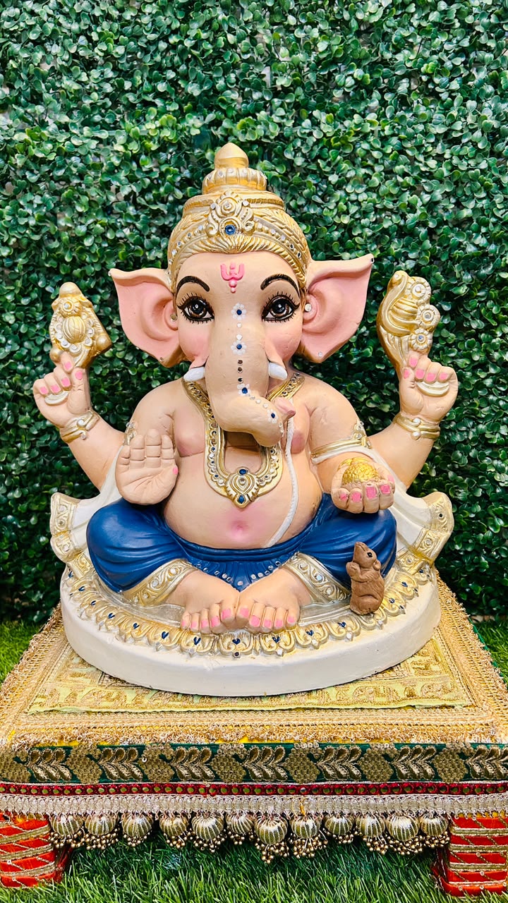 18 INCH Mangalamurti Eco-Friendly Ganpati | Plant-A-Ganesha