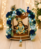 Wooden Laddu Gopal Jhula