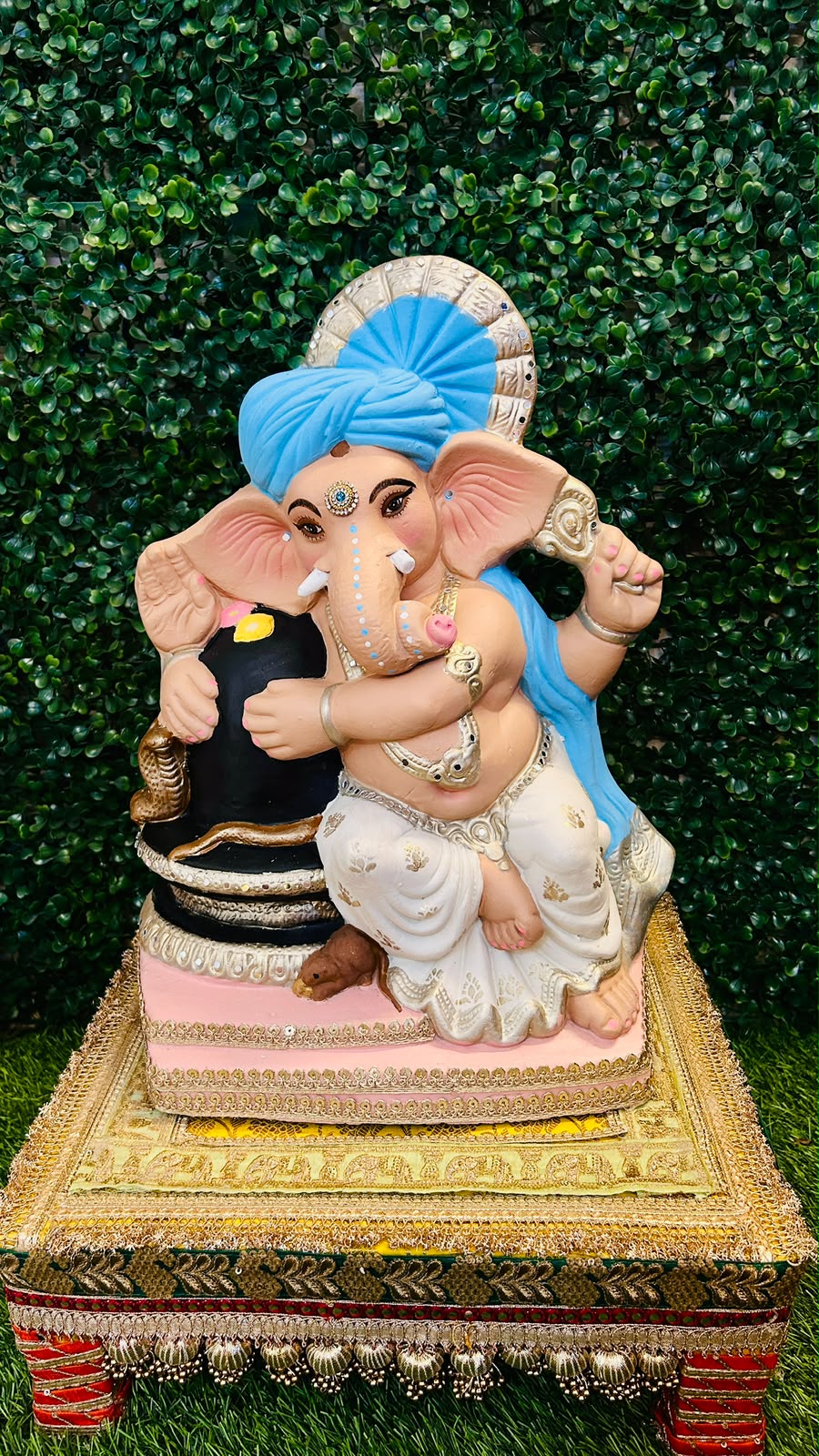 18INCH Vighnaharta Eco-Friendly Ganpati | Plant-A-Ganesha