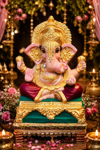 24 INCH Eco-Friendly Hand-Painted Ganesha