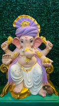 28 Inches Eco Friendly Hand Painted Ganesha