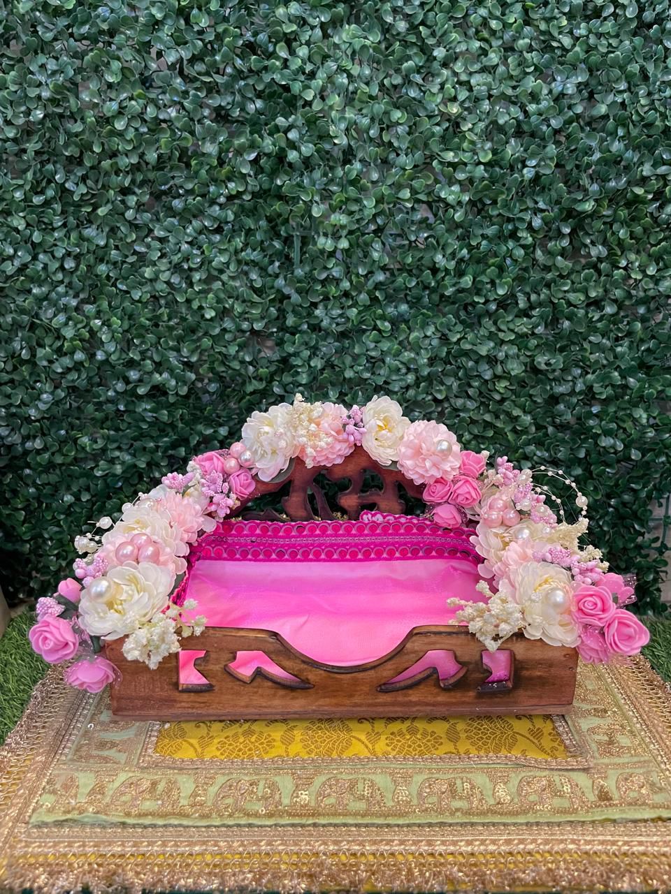 Decorative Laddu Gopal Jhula | Beautiful Kanha Ji Swing for Mandir