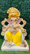 26 Inch Eco-Friendly Ganesh Idol | Plant-A-Ganesha | Sustainable Ganpati Murti