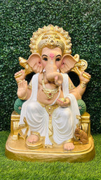 30 Inch Eco Friendly Ganesh Murti | Plant-A-Ganesh for Home Puja