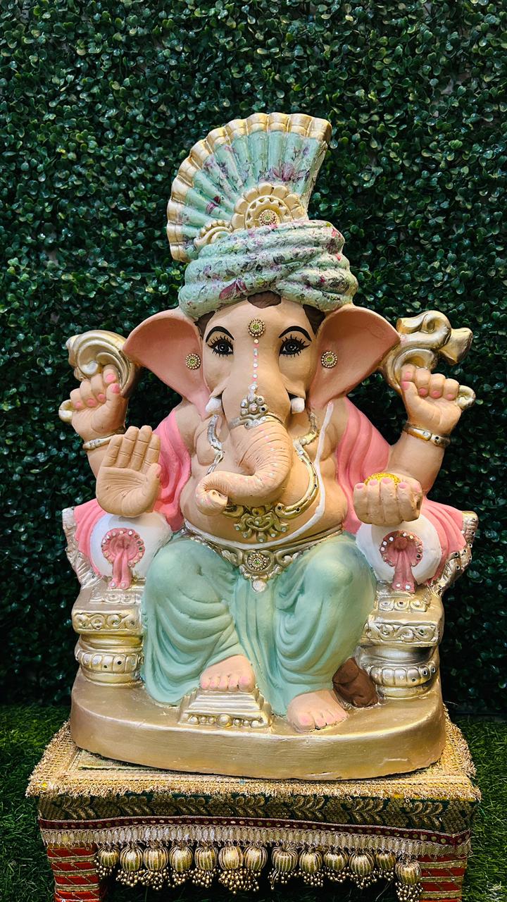 24INCH Eco-Friendly Hand-Painted Ganesha | Plant-A-Ganesha