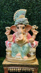 24INCH Eco-Friendly Hand-Painted Ganesha | Plant-A-Ganesha