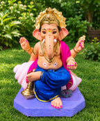 22 Inch Eco-Friendly Ganesha Idol | Plant-A-Ganesha | Eco-Friendly Ganpati Murti