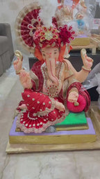 28 Inch Eco-Friendly Ganpati Murti | Plant-A-Ganesha | Green Ganesh Idol