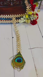 Wooden Laddu Gopal Jhula