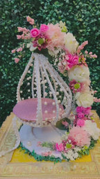 Laddu Gopal Jhula – Elegant Decorative Jhula