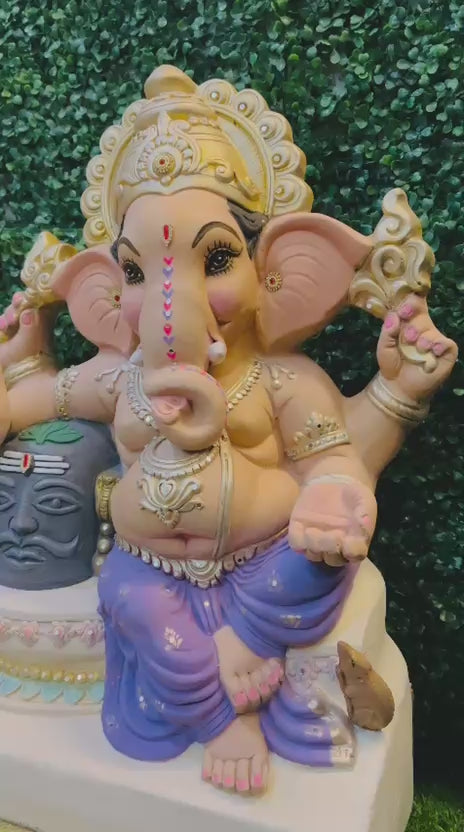 26INCH Eco-Friendly Hand-Painted Ganesha