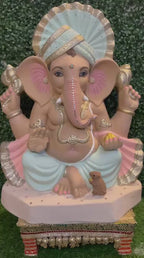 28 Inches Eco-Friendly Hand Painted Ganesha | Plant-A-Ganesha