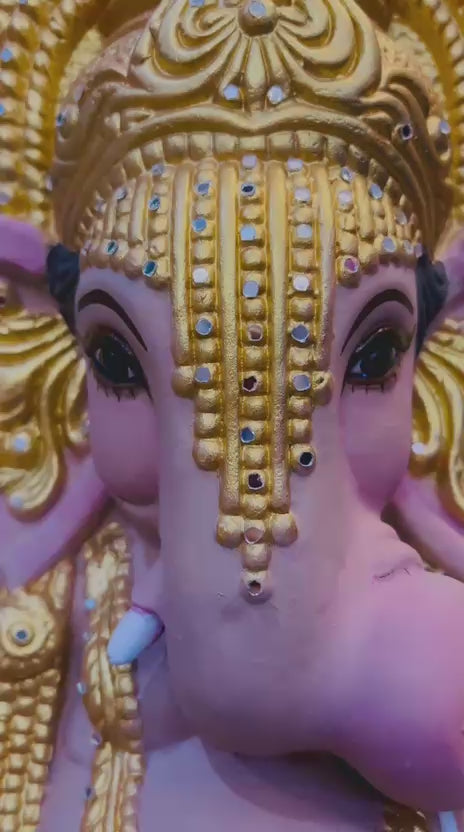 24 INCH Eco-Friendly Hand-Painted Ganesha