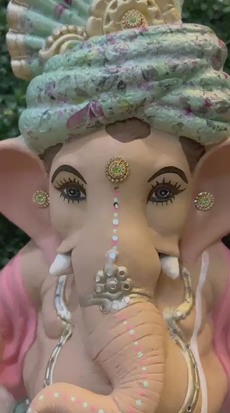 24INCH Eco-Friendly Hand-Painted Ganesha | Plant-A-Ganesha