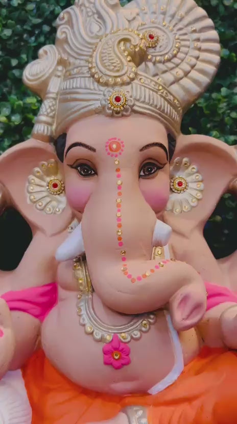 22INCH Eco-Friendly Hand-Painted Ganesha | Plant-A-Ganesha