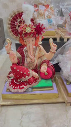 28 Inch Eco-Friendly Ganpati Murti | Plant-A-Ganesha | Green Ganesh Idol