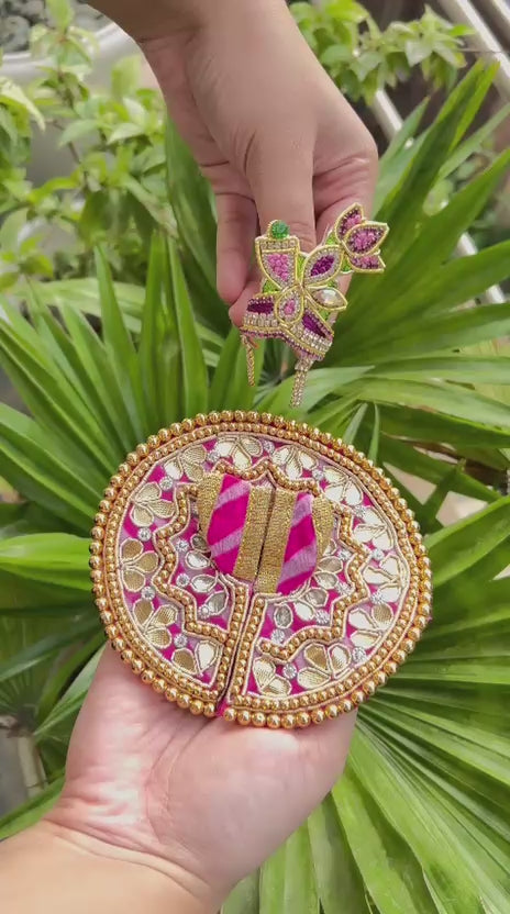 Beautiful Laddu Gopal Posak | Designer Krishna Ji Dress | Size 0